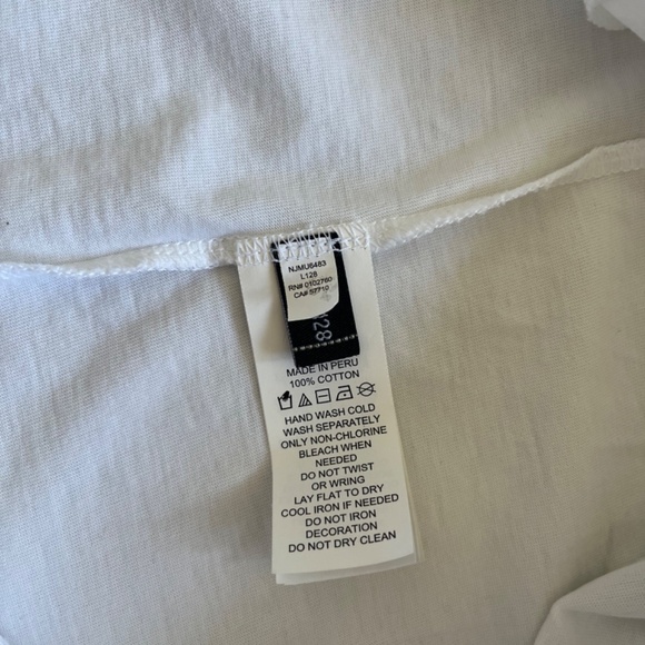 Kate Spade "I need a vacation" Palm Tree Leaves Cotton Casual T-shirt Top - Picture 9 of 9